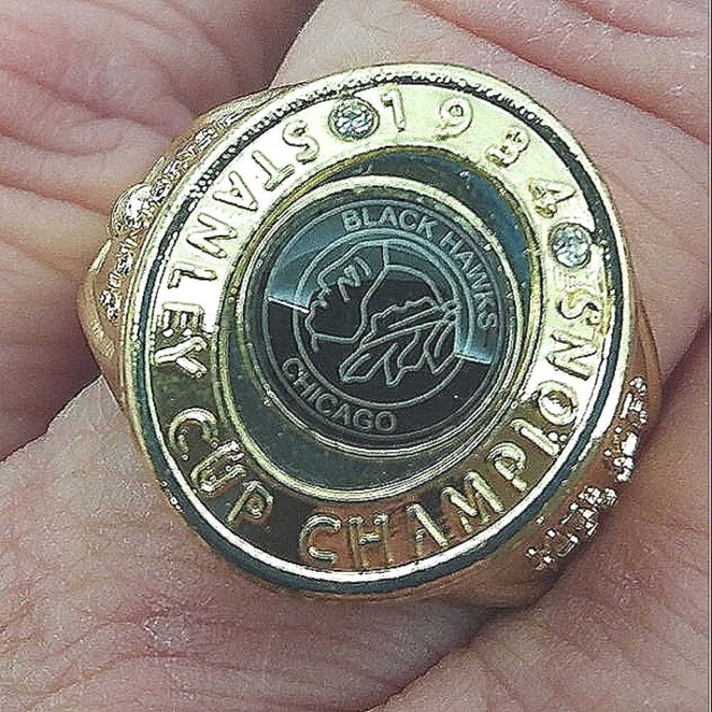 Chicago Blackhawks NHL Stanley Cup Ring Hockey